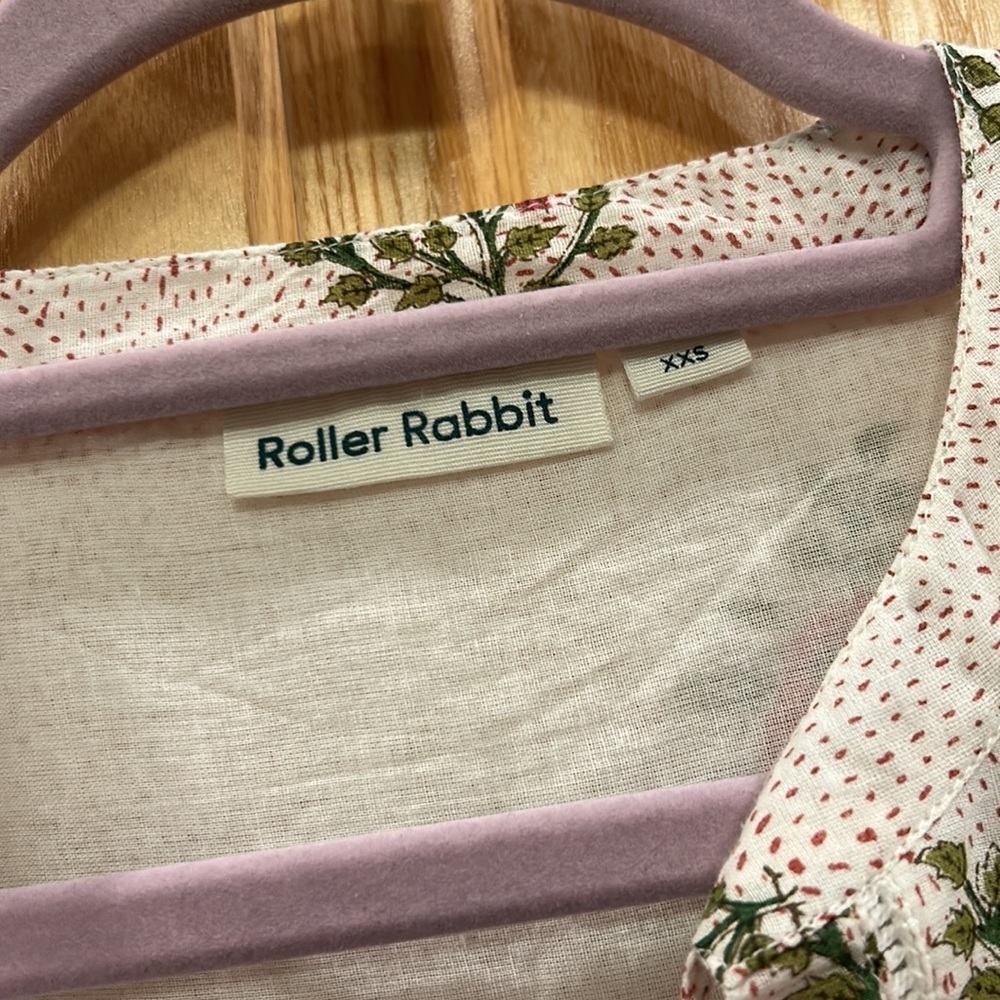 Roller Rabbit Floral Cover Up Tunic - Picture 3 of 9